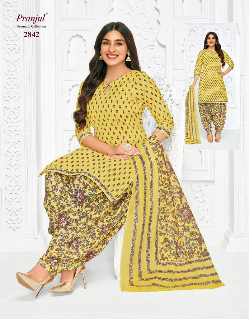 Pranjul Fashion Priyanshi Vol 28 Cotton Printed Salwar Suits