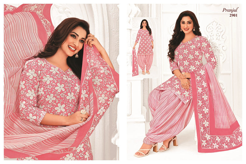 Pranjul Fashion Priyanshi Vol 29 Cotton Printed Patiyala Suit Collection