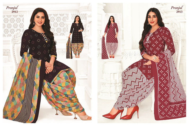 Pranjul Fashion Priyanshi Vol 29 Cotton Printed Patiyala Suit Collection