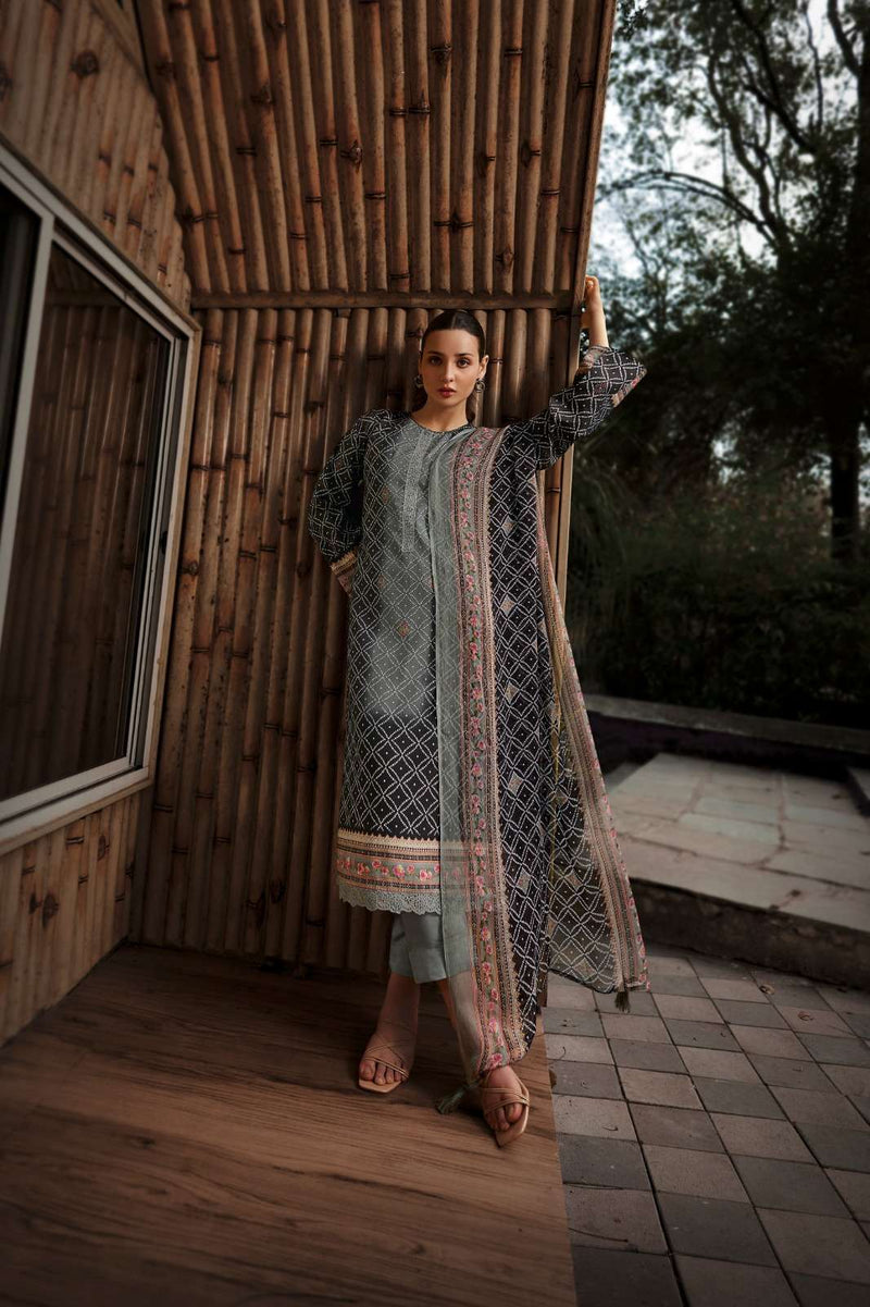 PRM Trendz Nafisha Muslin Silk Digital Print With Heavy Fancy Work Casual Salwar Suit