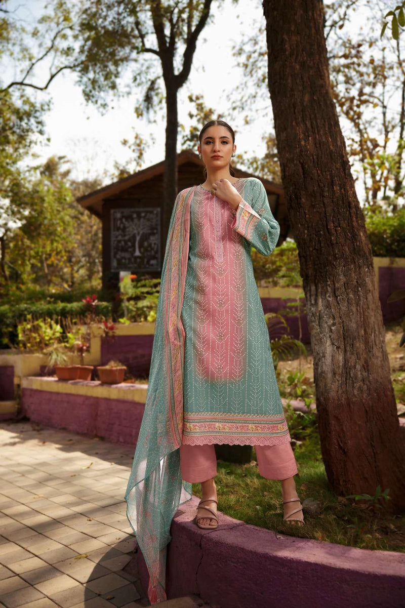 PRM Trendz Nafisha Muslin Silk Digital Print With Heavy Fancy Work Casual Salwar Suit