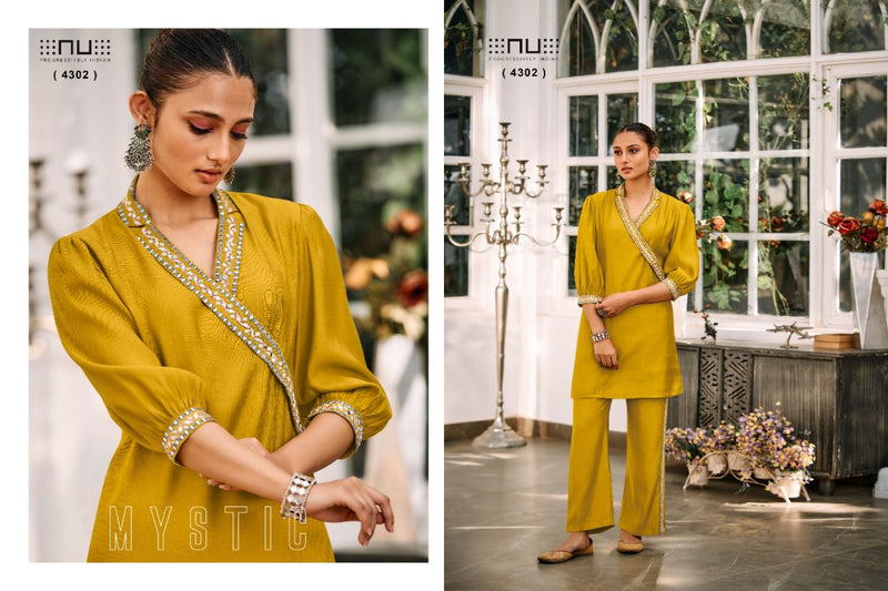 Nu Progressively Indian Vol 43 Viscose Silk Embroidery Designer Beautiful Cord
