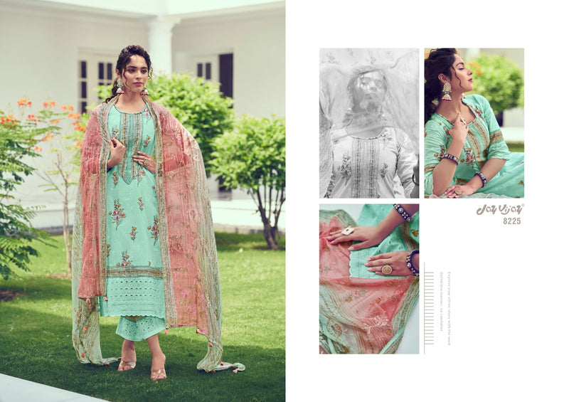 Jay Vijay Purvai Vol 2 Cotton Fancy Embroidery & Lace Work Designer Heavy Suits