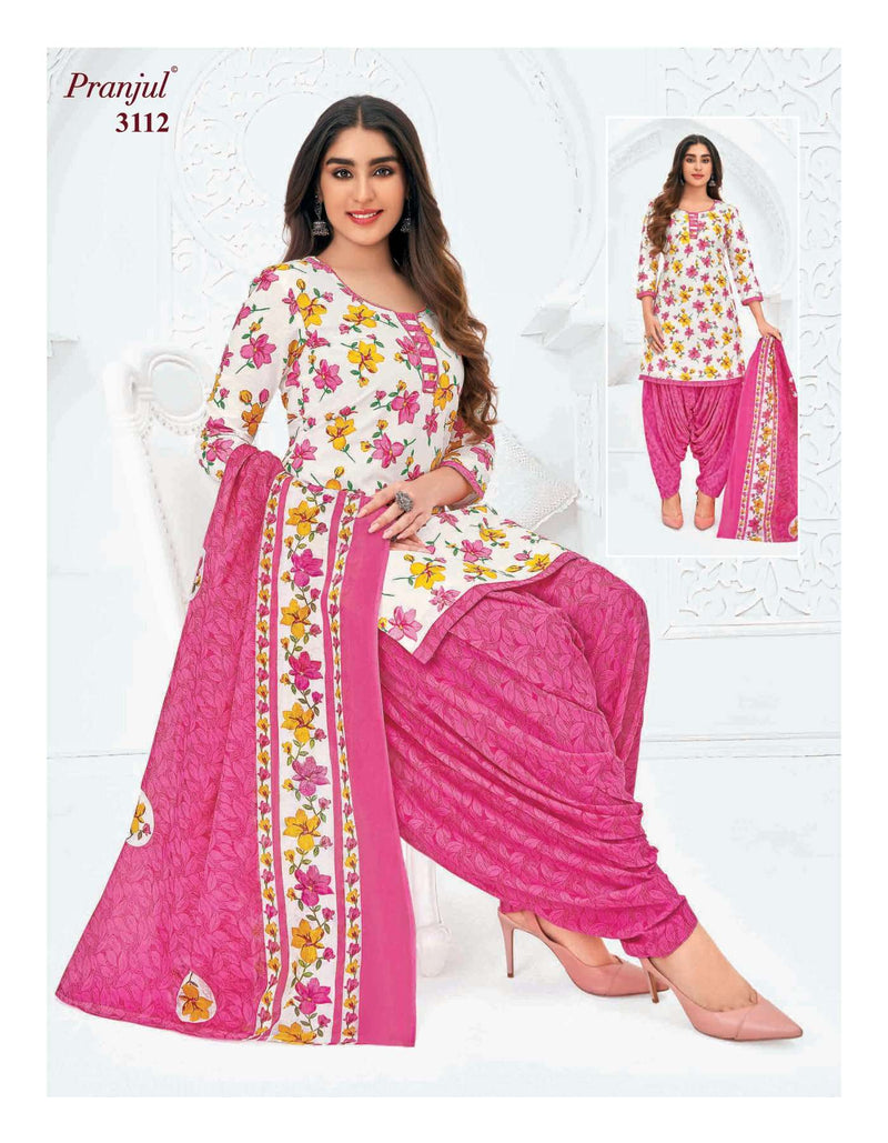 Pranjul Fashion Priyanshi Vol 31 Cotton Ptinted Digital Heavy Embroidery Work Salwar Kameez
