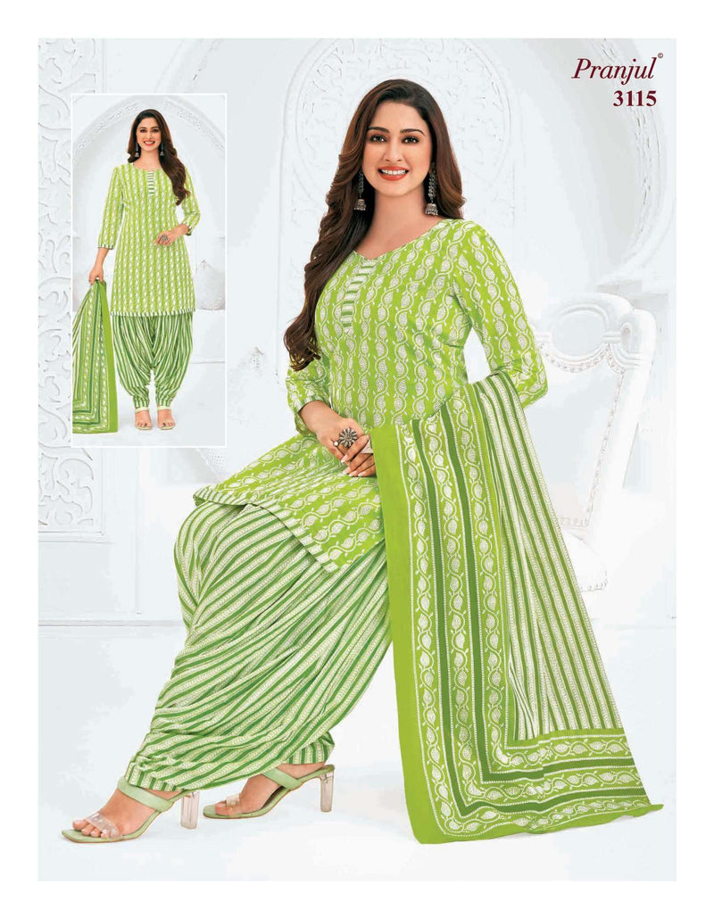Pranjul Fashion Priyanshi Vol 31 Cotton Ptinted Digital Heavy Embroidery Work Salwar Kameez