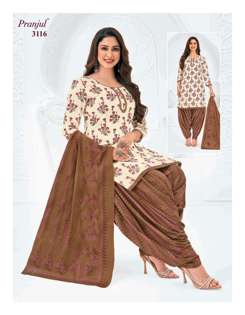 Pranjul Fashion Priyanshi Vol 31 Cotton Ptinted Digital Heavy Embroidery Work Salwar Kameez