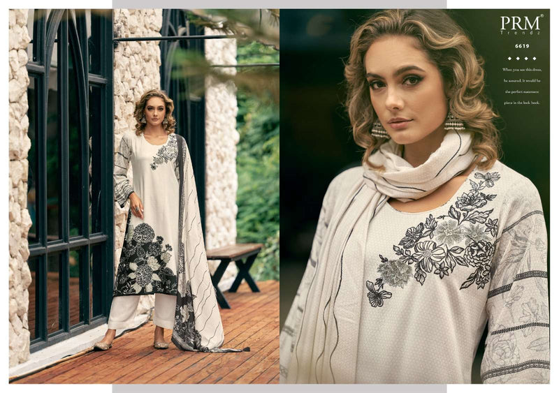 Prm Trendz Antara Viscose Pashmina Digital Print Fancy Work Salwar Suit