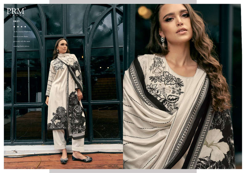 Prm Trendz Antara Viscose Pashmina Digital Print Fancy Work Salwar Suit