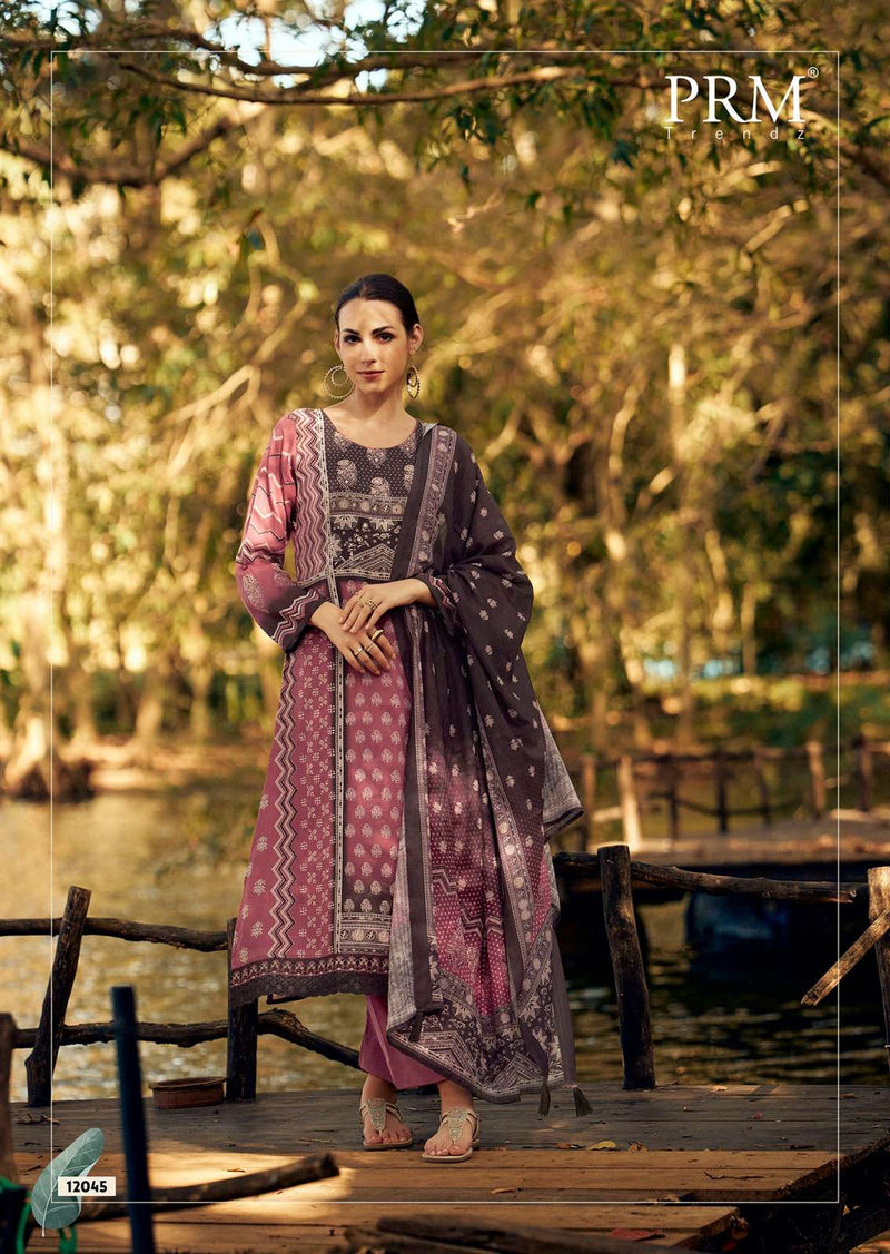 Prm Trendz Nishika Pure Jam Cotton Fancy Embroidered Work Salwar Kameez