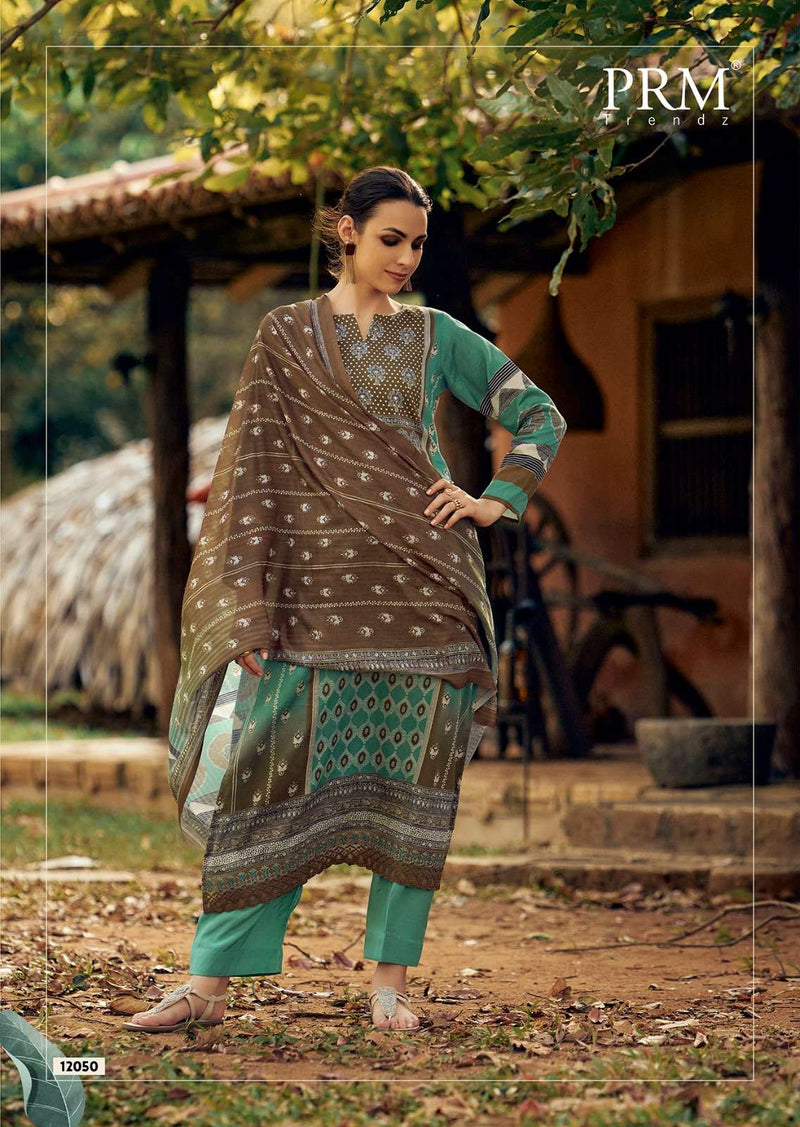 Prm Trendz Nishika Pure Jam Cotton Fancy Embroidered Work Salwar Kameez