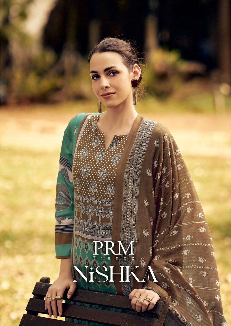 Prm Trendz Nishika Pure Jam Cotton Fancy Embroidered Work Salwar Kameez