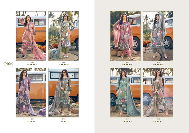 Prm Trendz Serein Vol 2 Jam Cotton With Fancy Work With Digital Printed Salwar Suit