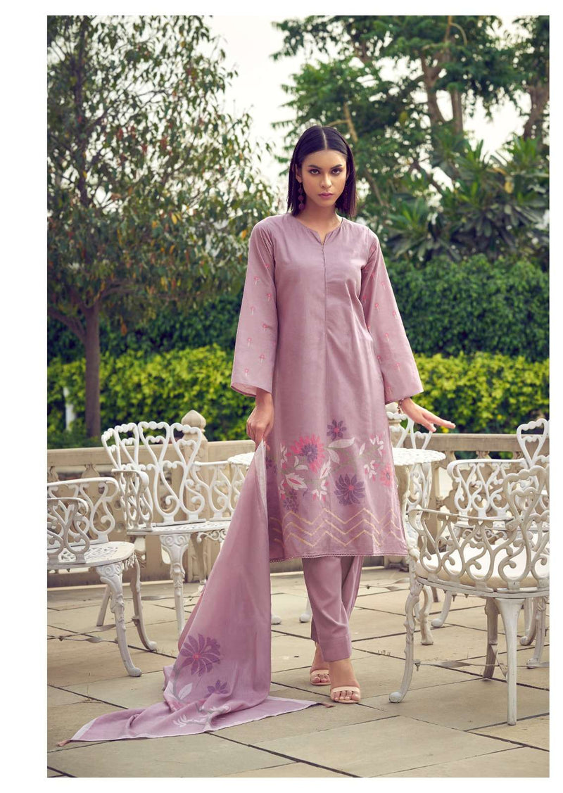 Prm Trendz The Elnaz Collection Lawn Cotton Fancy Designer Work Salwar Kameez