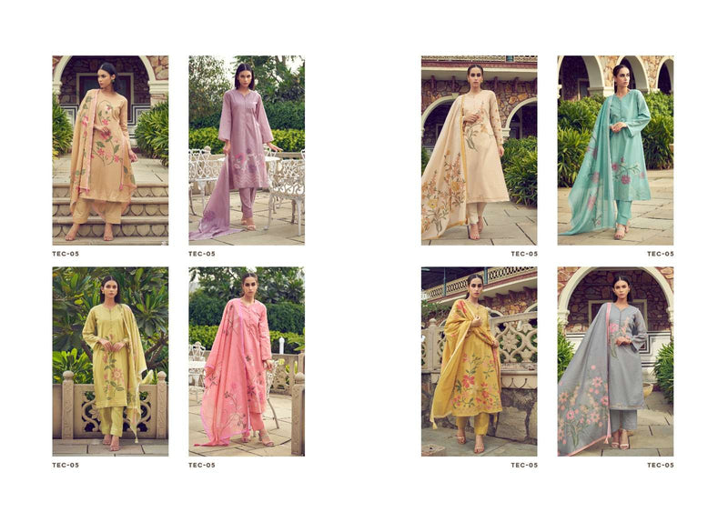 Prm Trendz The Elnaz Collection Lawn Cotton Fancy Designer Work Salwar Kameez