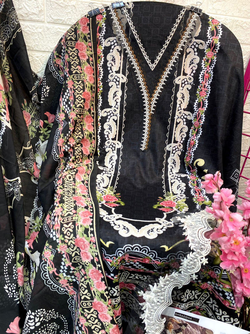 Sharaddha Nx Queen Coourt Vol 1 Lawn Cotton Pakistani Salwar Kameez
