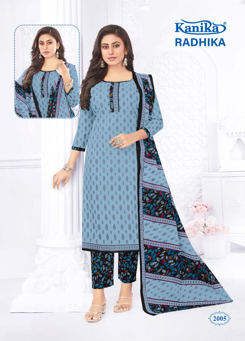 Kanika Radhika Vol 2 Cotton Printed Regular Wear Salwar Suit Collection