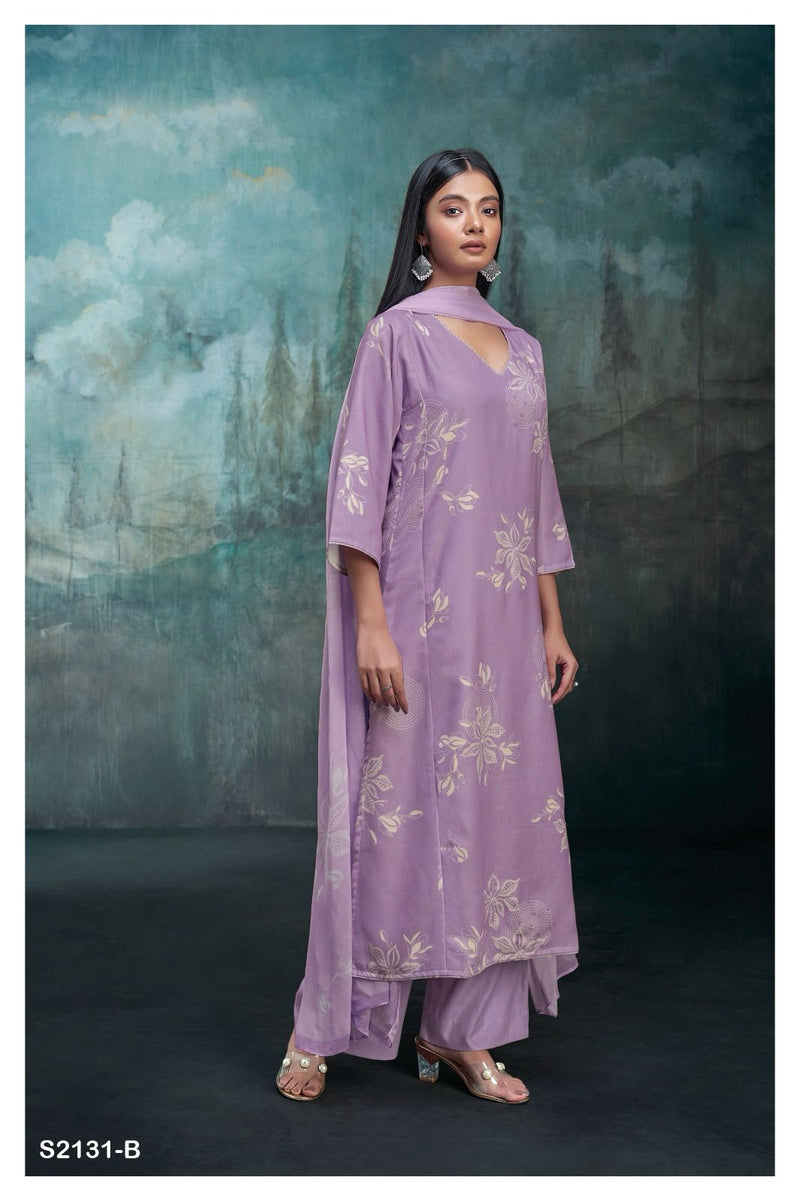 Ganga Rafqa 2131 Pashmina Digital Printed With Hand Work Winter Wear Suit Collection