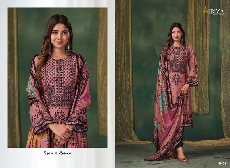 Ibiza Riyasat Vol 2 Muslin Digital Print With Hand Work Designer Fancy Suits