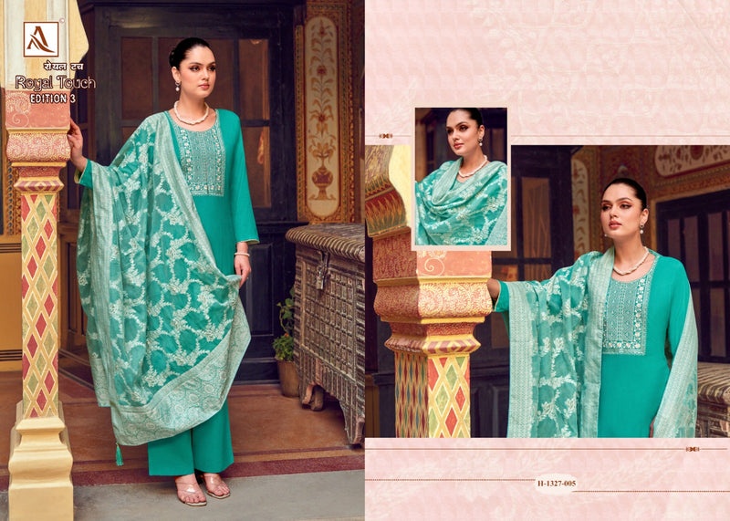 Alok Suits Royal Touch Edition Vol 3 Viscose Thread Work  Designer Suits