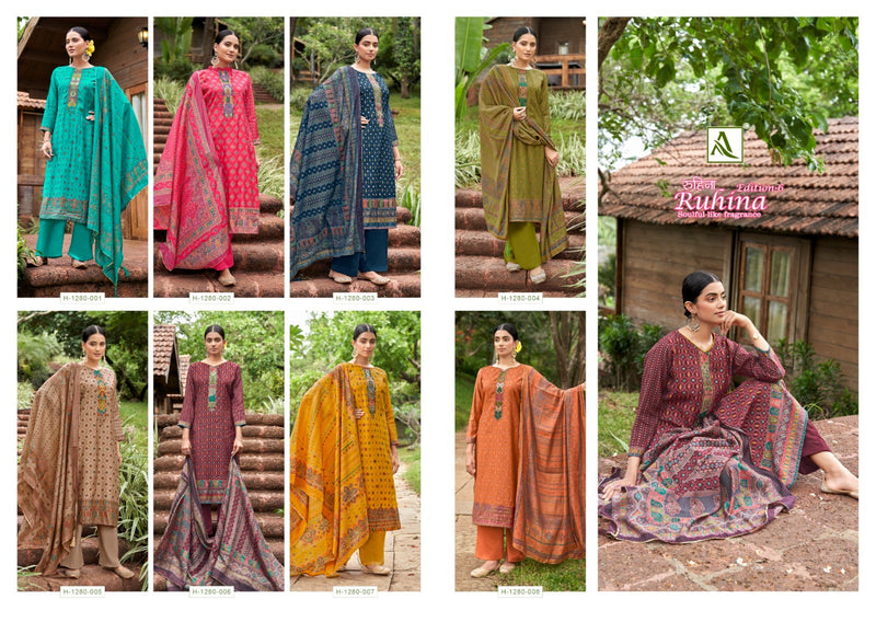 Alok Suit Ruhani Vol 6 Viscose Digital Printed Fancy Salwar Suits