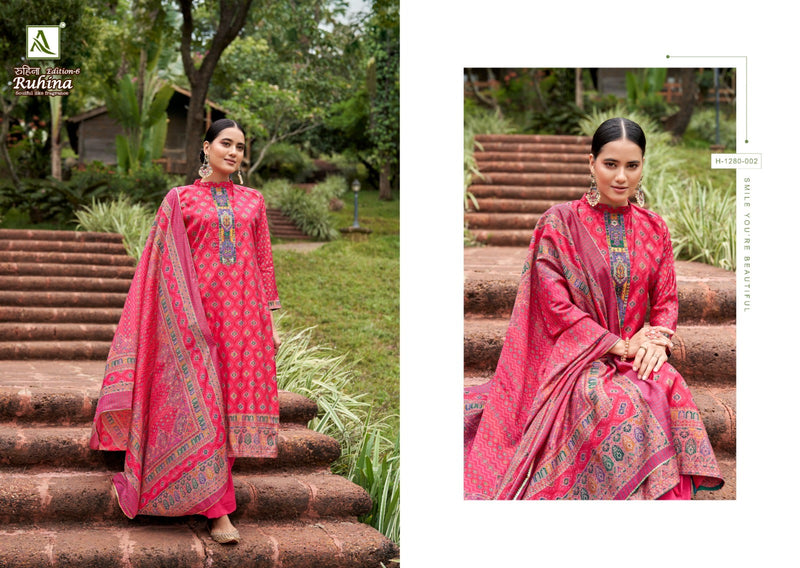 Alok Suit Ruhani Vol 6 Viscose Digital Printed Fancy Salwar Suits