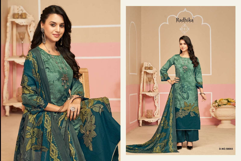 Radhika Fashion Shivani Pure Lawn Cotton Handwork Salwar Kameez