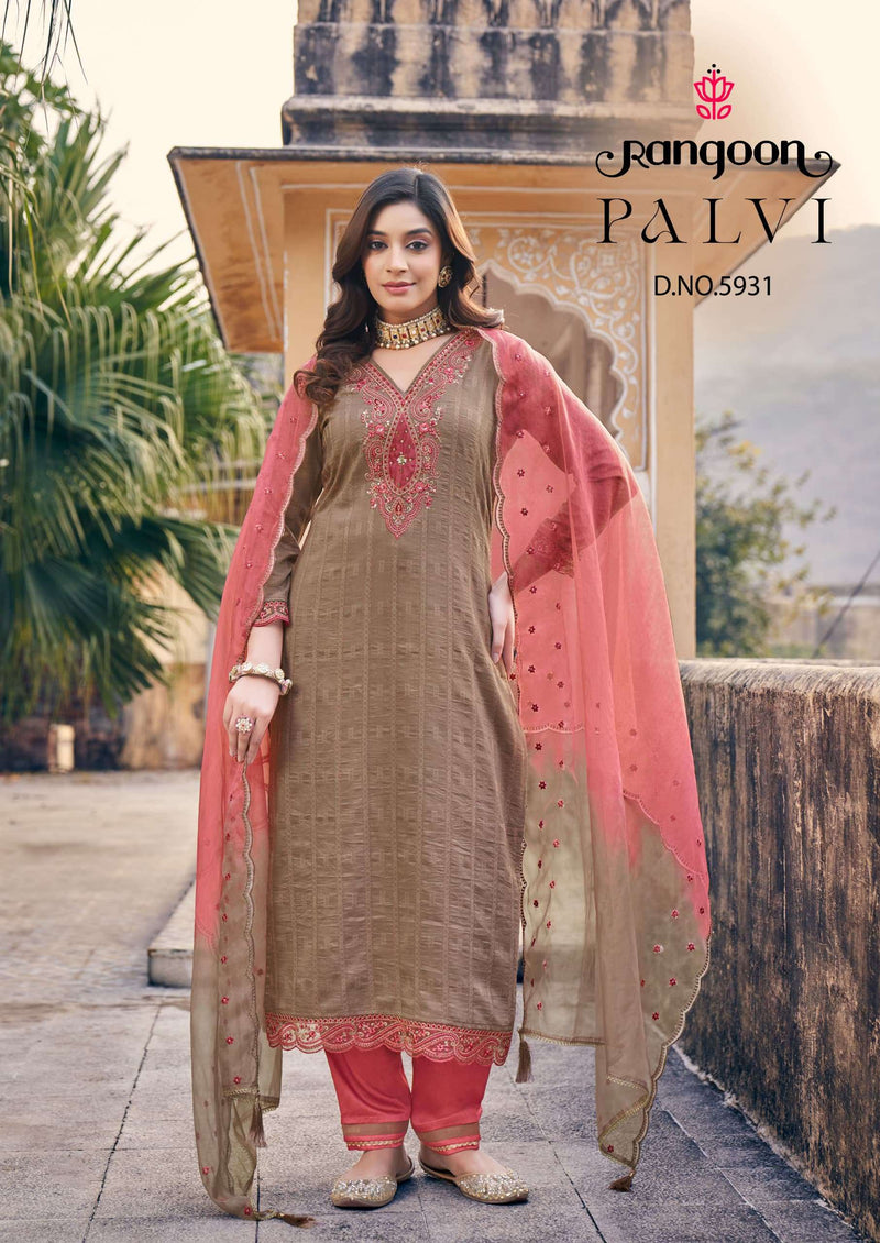 Rangoon Pallavi Viscose Fancy Designer Wear Kurti Collection