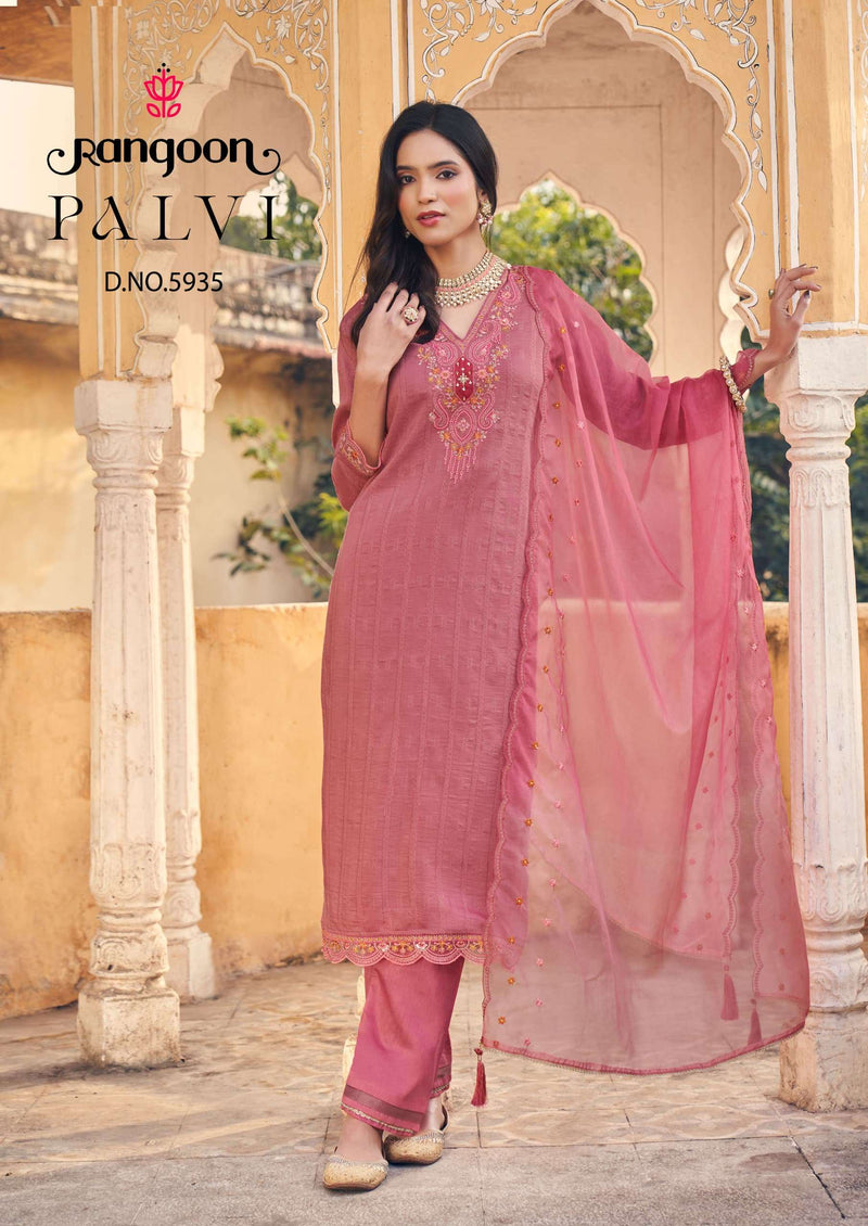 Rangoon Pallavi Viscose Fancy Designer Wear Kurti Collection
