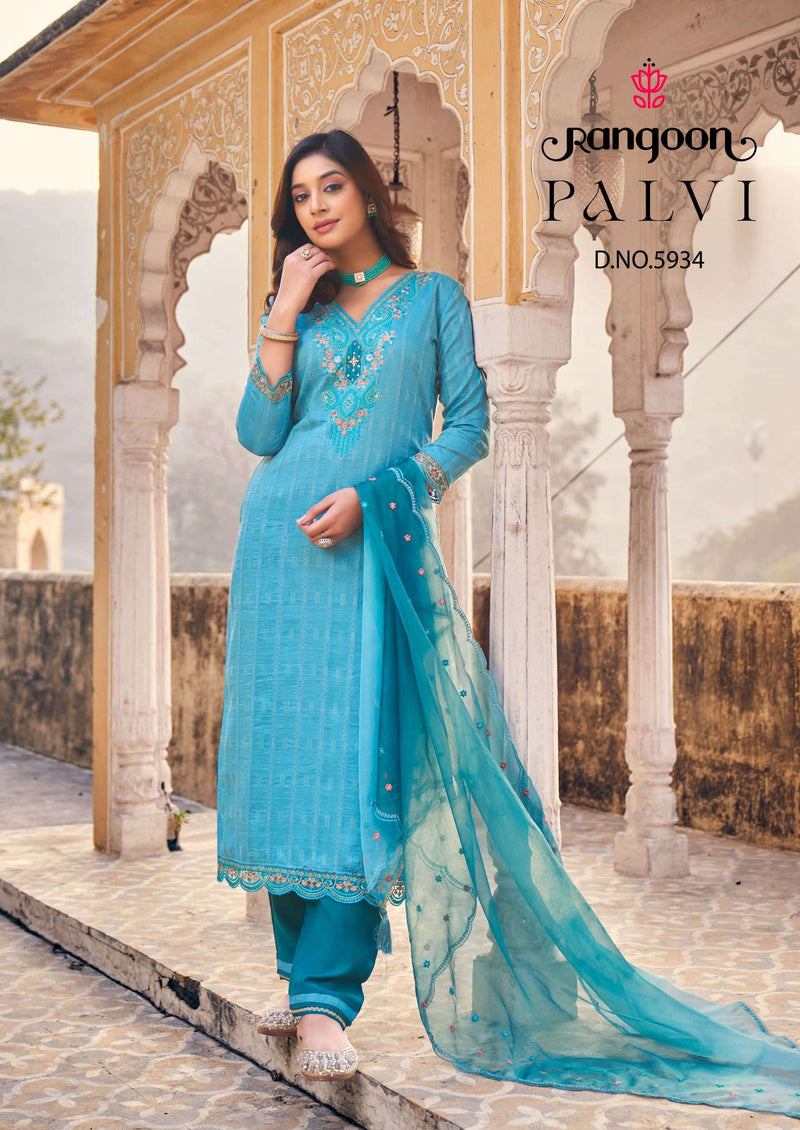 Rangoon Pallavi Viscose Fancy Designer Wear Kurti Collection