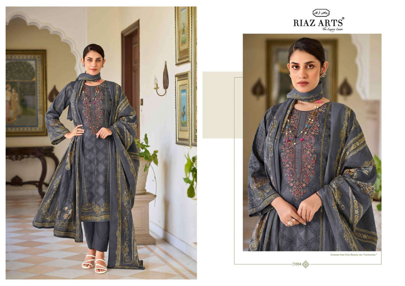 Riaz Arts Surbhi Pure Lawn Cotton Karachi Print Salwar Kameez