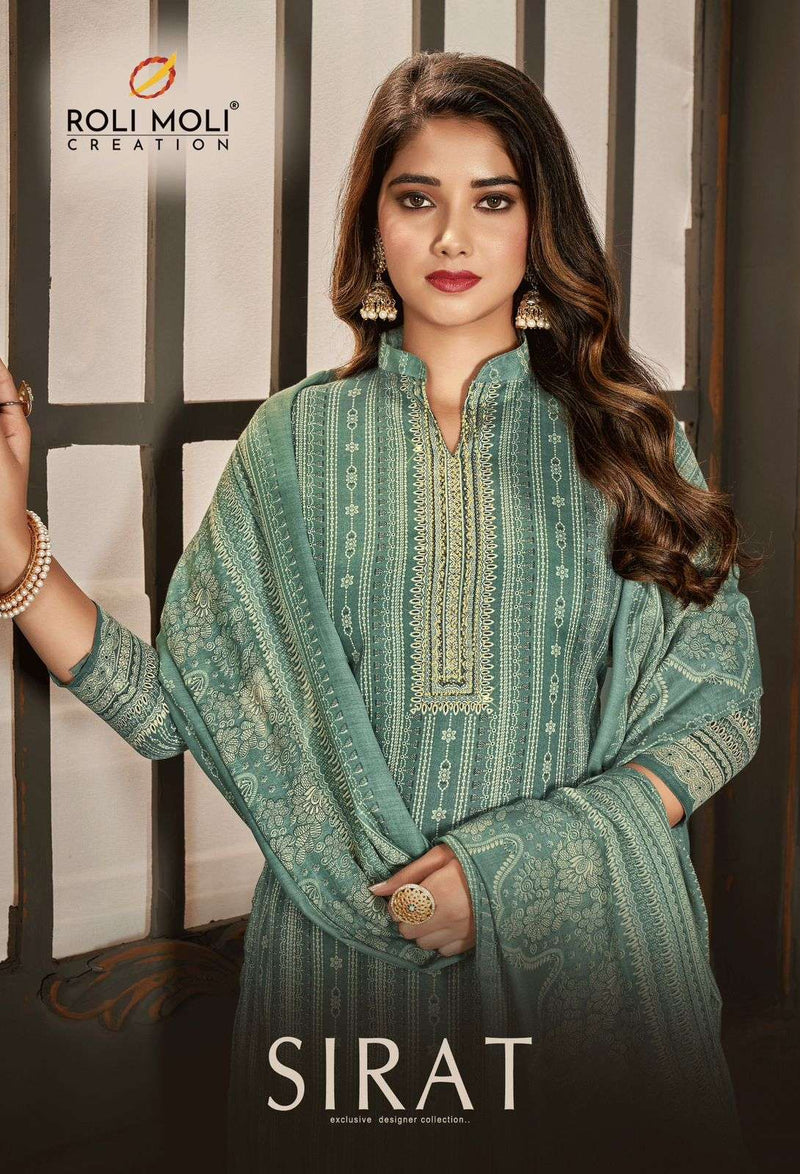Roli Moli Creation Sirat Soft Cotton Designer Printed Daimond Work Salwar Suit