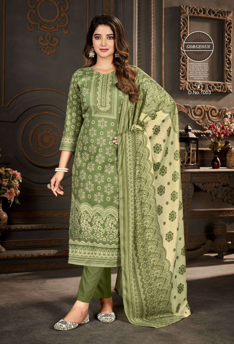 Roli Moli Creation Sirat Soft Cotton Designer Printed Daimond Work Salwar Suit