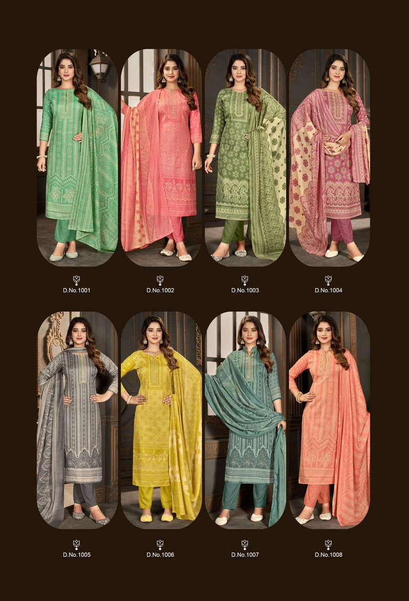 Roli Moli Creation Sirat Soft Cotton Designer Printed Daimond Work Salwar Suit