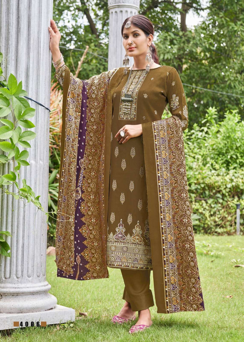 Roli Moli Fitoor Pashmina Sirovaski Diamond Work Salwar Kameez