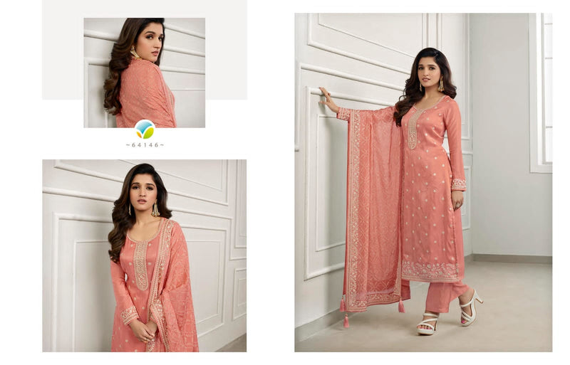 Vinay Fashion Kaseesh Saanvi Vol 2 Dola Thread Embroidered Work Fancy Partywear Salwar Kameez