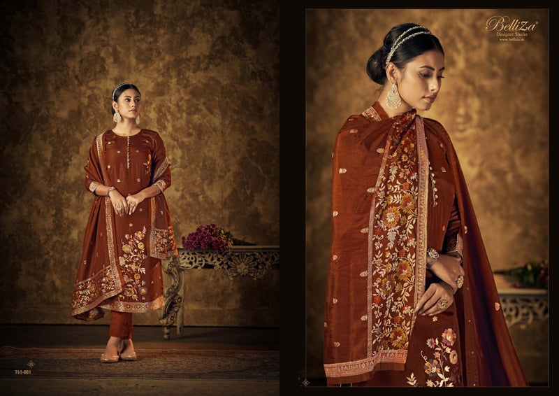 Belliza Designer Studio Saarang Viscose Fancy Salwar Kameez