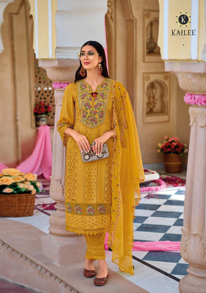 Kailee Fashion Safaranama Vol 2 Cotton With Beautiful Designer Suit Collection