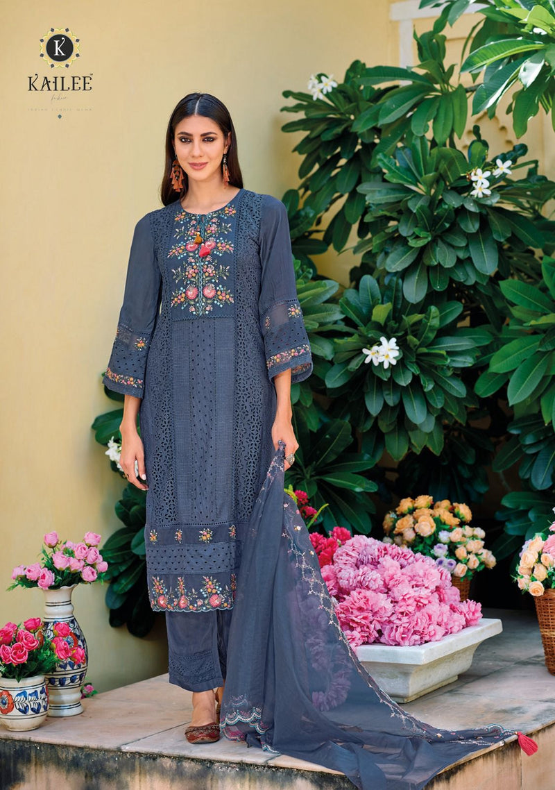 Kailee Fashion Safaranama Vol 2 Cotton With Beautiful Designer Suit Collection