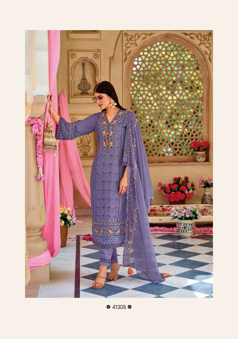 Kailee Fashion Safaranama Vol 2 Cotton With Beautiful Designer Suit Collection