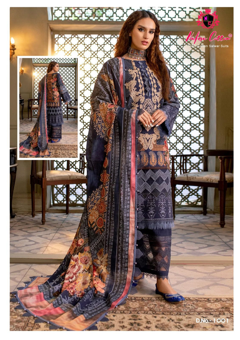 Nafisa Cotton Safina Cotton Digital Printed Casual Wear Salwar Kameez Collection