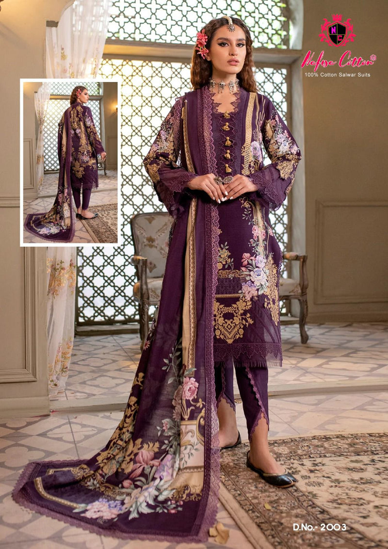Nafisa Cotton Safina Cotton Digital Printed Casual Wear Salwar Kameez Collection