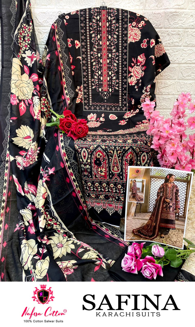 Nafisa Cotton Safina Cotton Digital Printed Casual Wear Salwar Kameez Collection