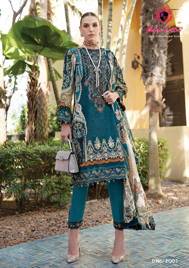 Nafisha Cotton Safina Vol 2 Cotton Digital Printed Salwar Suits