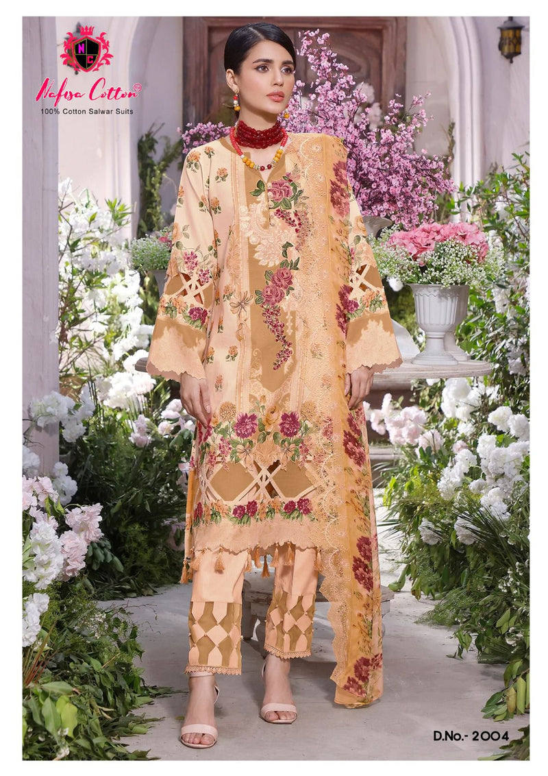 Nafisha Cotton Safina Vol 2 Cotton Digital Printed Salwar Suits