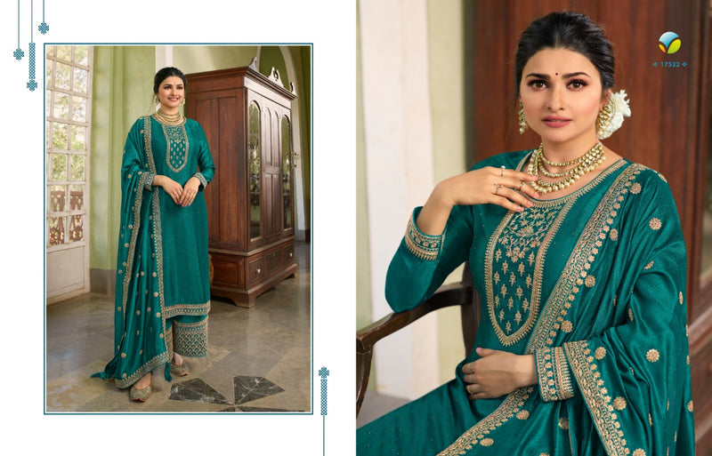 Vinay Fashion Kasheesh Shaheen Vol 2 Hitlist Beautiful Embroidered Silk Georgette Festive Wear Suits