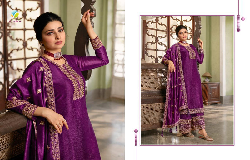 Vinay Fashion Kasheesh Shaheen Vol 2 Hitlist Beautiful Embroidered Silk Georgette Festive Wear Suits