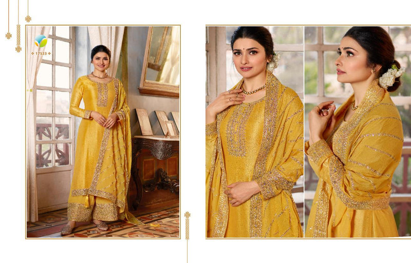 Vinay Fashion Kasheesh Shaheen Vol 2 Hitlist Beautiful Embroidered Silk Georgette Festive Wear Suits