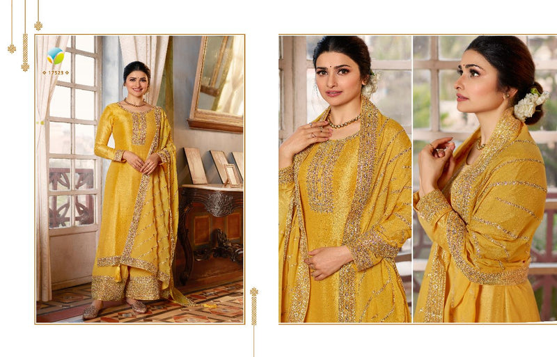Vinay Fashion Kasheesh Shaheen Vol 2 Hitlist Beautiful Embroidered Silk Georgette Festive Wear Suits