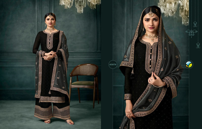 Vinay Fashion Kaseesh Shaheen Vol 4 Heavy Embroidered Silk Georgette Salwar Suits