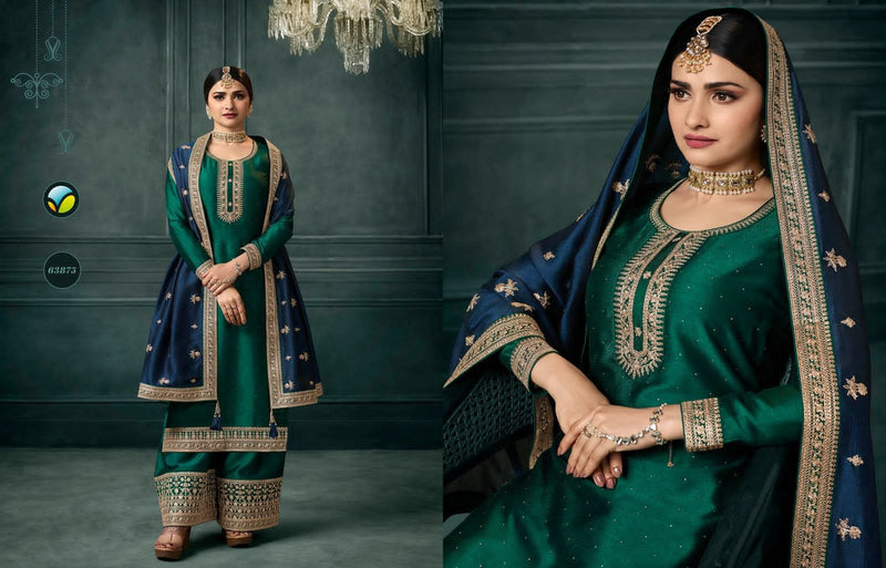 Vinay Fashion Kaseesh Shaheen Vol 4 Heavy Embroidered Silk Georgette Salwar Suits